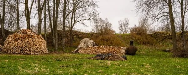 Keeping yard tidy